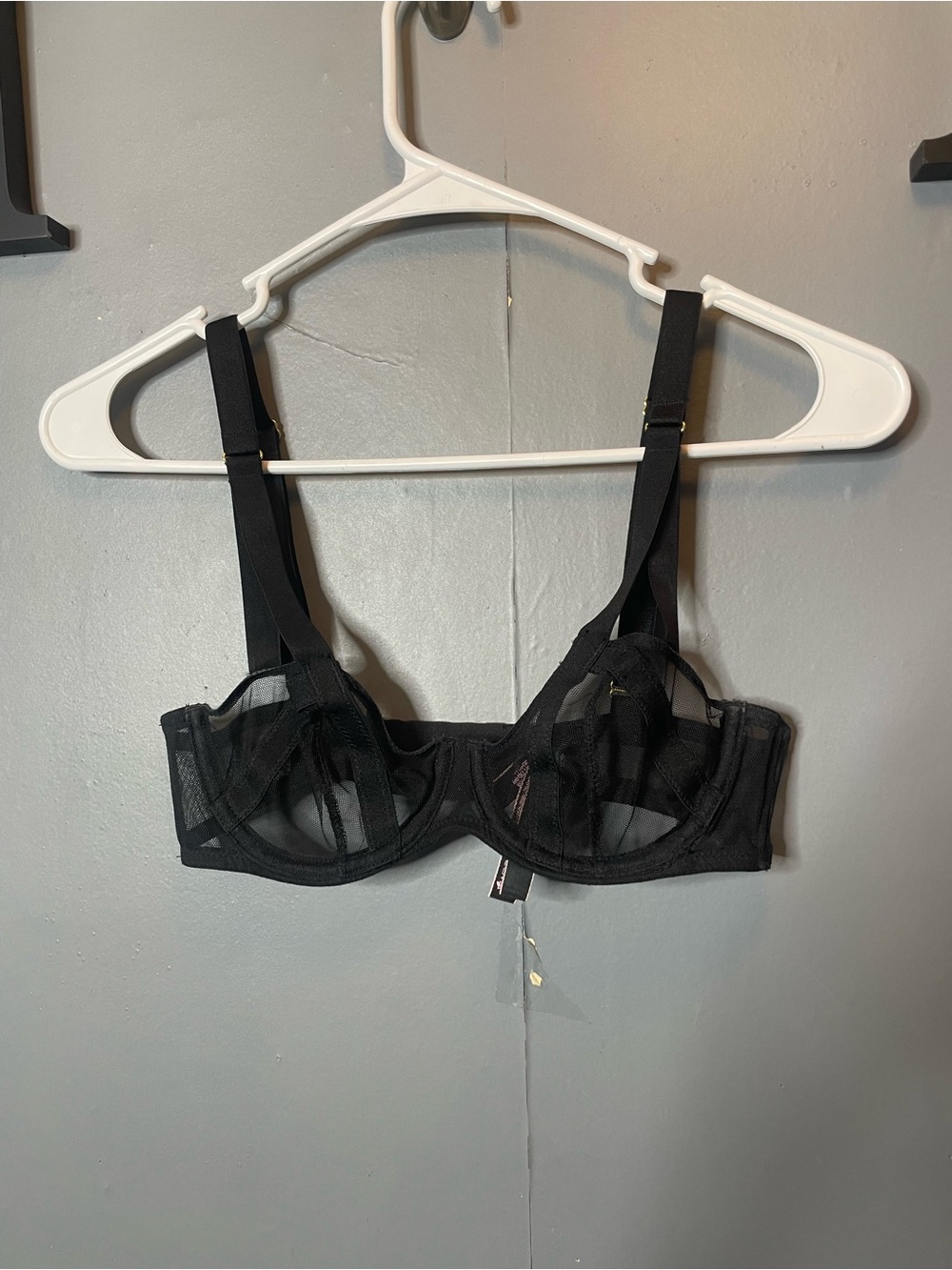 Victoria's Secret Unlined Balconette Bra 32A Black